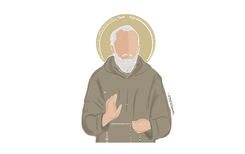 El Padre Pio Famoso por milagros y por los estigmas en sus manos