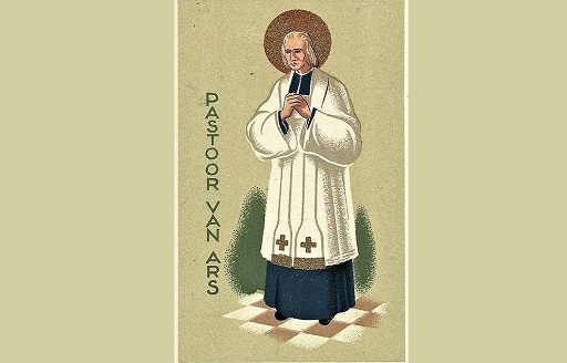 Santo Cura de Ars, presbítero francés patrono de los sacerdotes